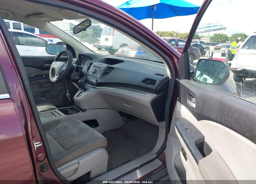 2013 HONDA CR-V LX VIN: 5J6RM3H3XDL041939