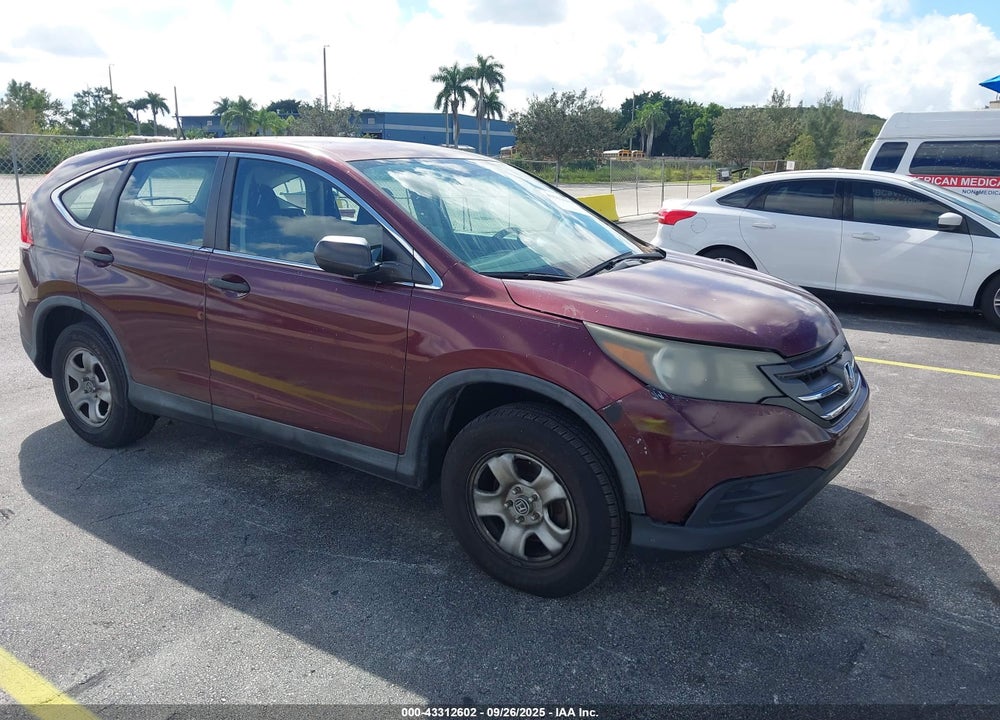 2013 HONDA CR-V LX VIN: 5J6RM3H3XDL041939