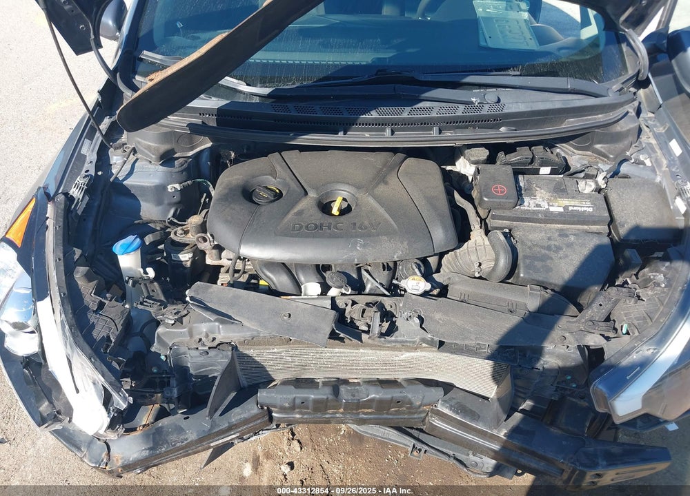 2016 KIA FORTE VIN: KNAFK4A63G5567330