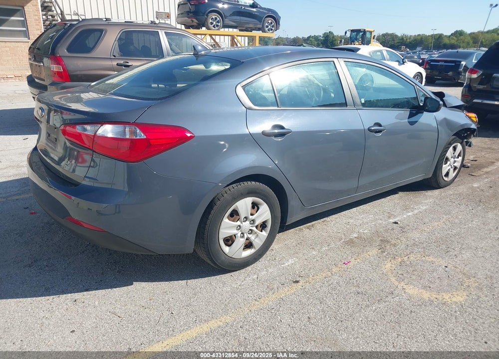 2016 KIA FORTE VIN: KNAFK4A63G5567330
