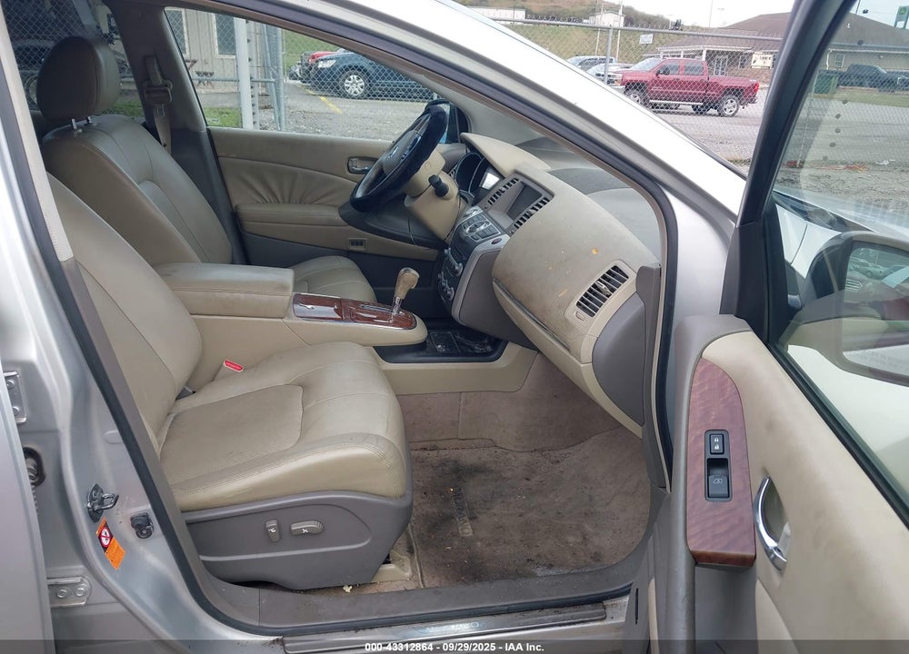 2009 NISSAN MURANO LE VIN: JN8AZ18W49W130600