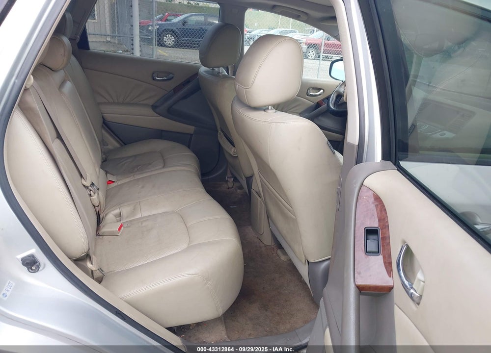 2009 NISSAN MURANO LE VIN: JN8AZ18W49W130600