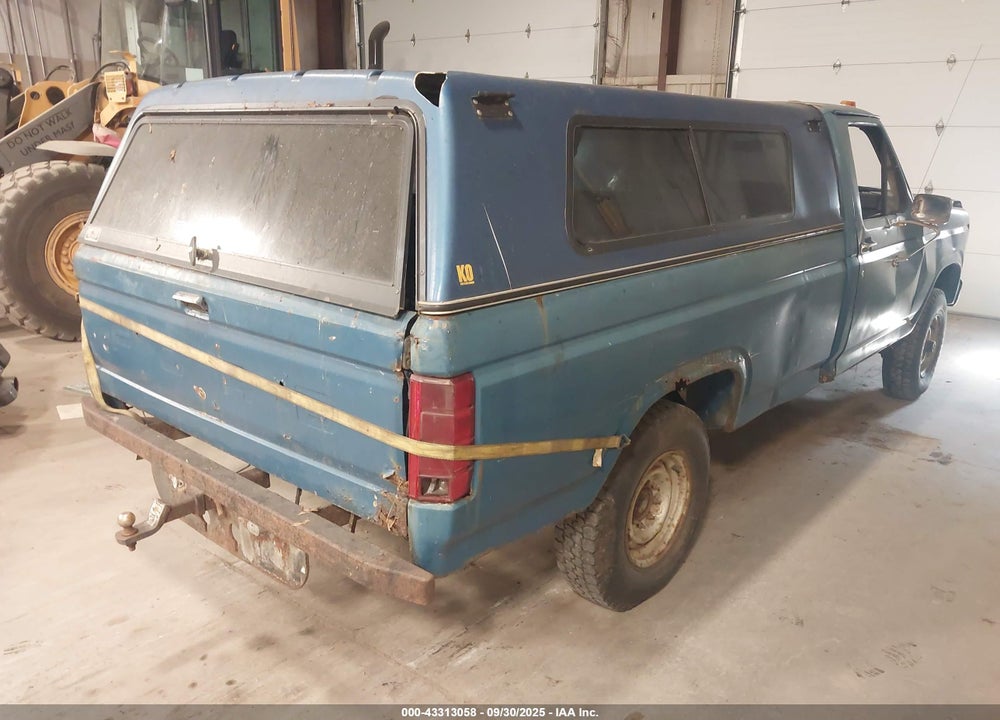 1984 FORD F250 VIN: 2FTEF26Y2ECA29884