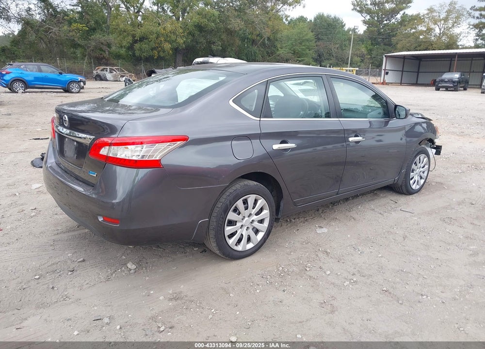 2014 NISSAN SENTRA S VIN: 3N1AB7AP3EY274778