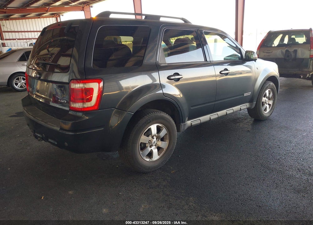 2008 FORD ESCAPE LIMITED VIN: 1FMCU94168KE49736