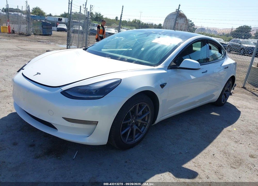 2021 TESLA MODEL 3 LONG RANGE DUAL MOTOR ALL-WHEEL DRIVE VIN: 5YJ3E1EB1MF929118