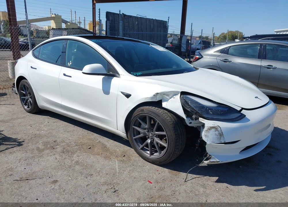 2021 TESLA MODEL 3 LONG RANGE DUAL MOTOR ALL-WHEEL DRIVE VIN: 5YJ3E1EB1MF929118
