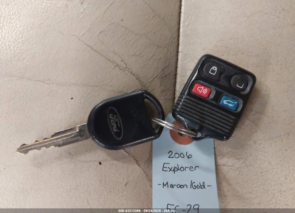 2006 FORD EXPLORER VIN: 1FMEU74E36UB65451