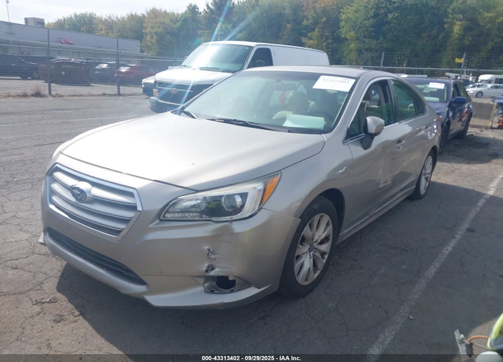 2015 SUBARU LEGACY 2.5I PREMIUM VIN: 4S3BNAC69F3065209