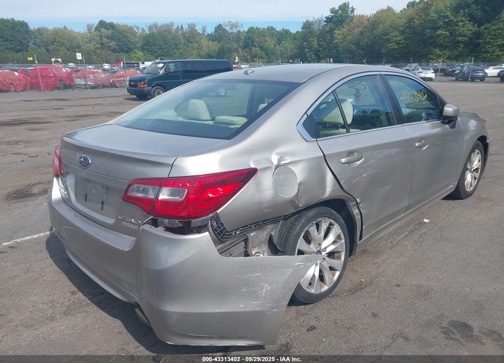 2015 SUBARU LEGACY 2.5I PREMIUM VIN: 4S3BNAC69F3065209
