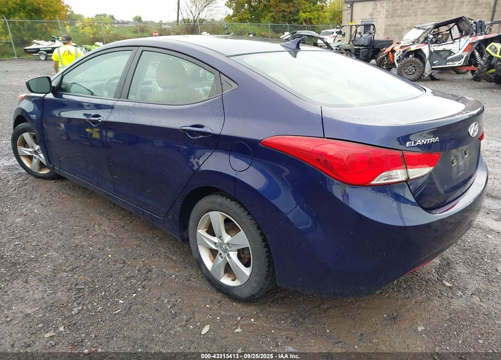 2013 HYUNDAI ELANTRA GLS VIN: 5NPDH4AE9DH452954