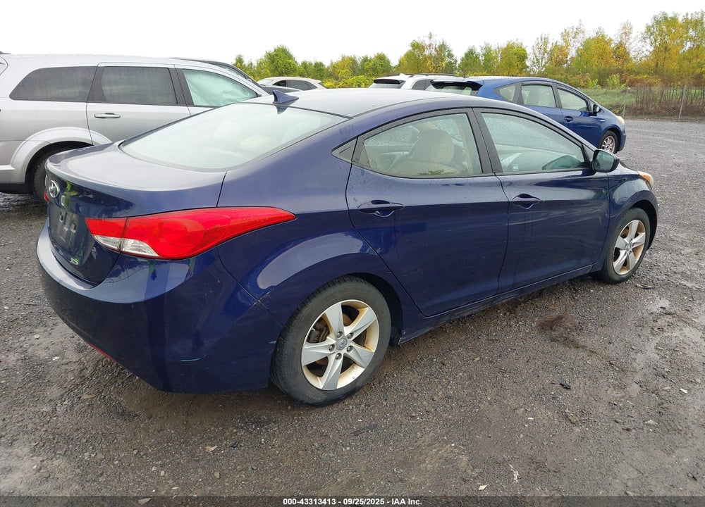 2013 HYUNDAI ELANTRA GLS VIN: 5NPDH4AE9DH452954