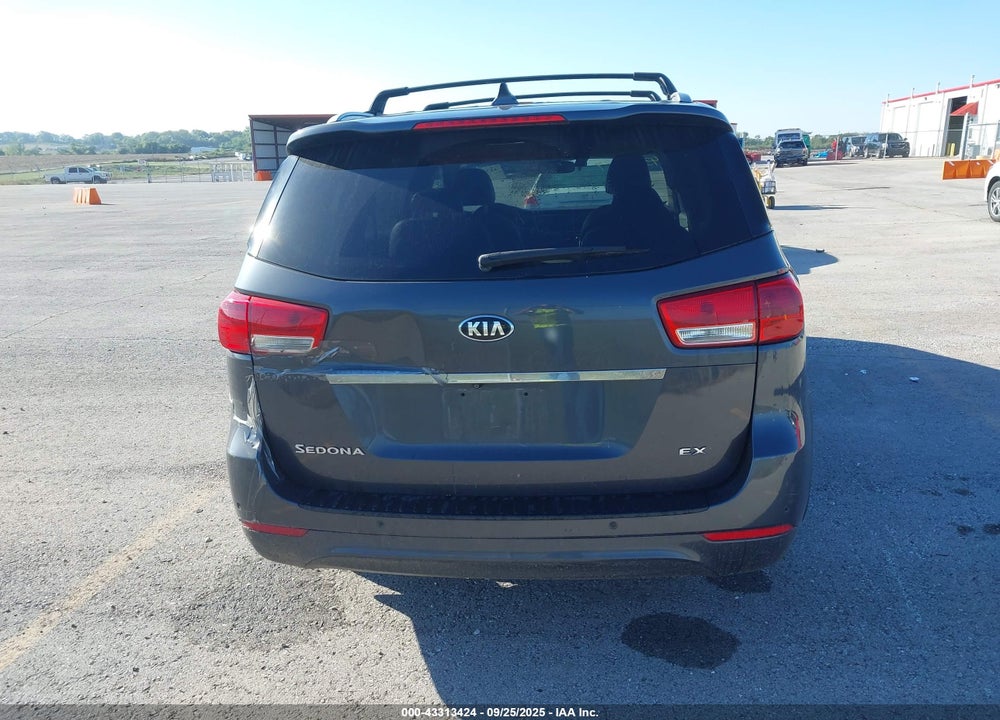 2016 KIA SEDONA EX VIN: KNDMC5C1XG6133916
