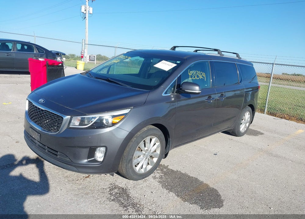 2016 KIA SEDONA EX VIN: KNDMC5C1XG6133916