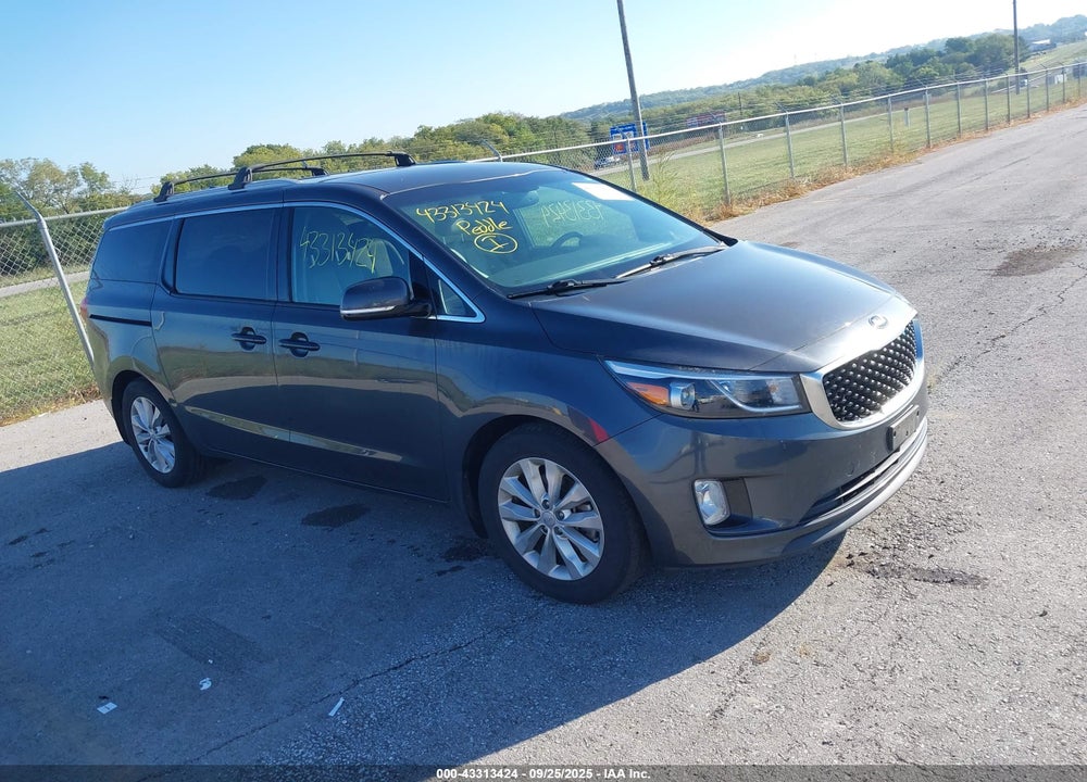 2016 KIA SEDONA EX VIN: KNDMC5C1XG6133916