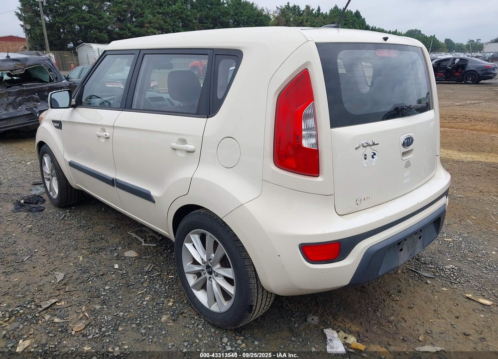 2012 KIA SOUL VIN: KNDJT2A55C7400309