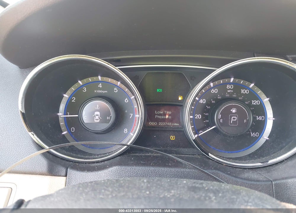 2013 HYUNDAI SONATA GLS VIN: 5NPEB4AC7DH716242