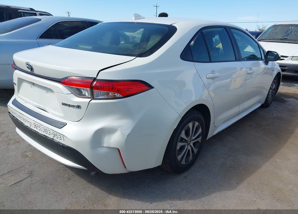 2020 TOYOTA COROLLA HYBRID LE VIN: JTDEBRBE3LJ024658