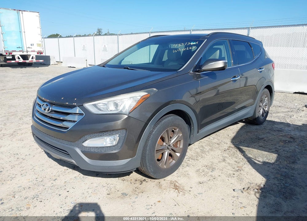 2014 HYUNDAI SANTA FE VIN: 5XYZU3LB8EG138168