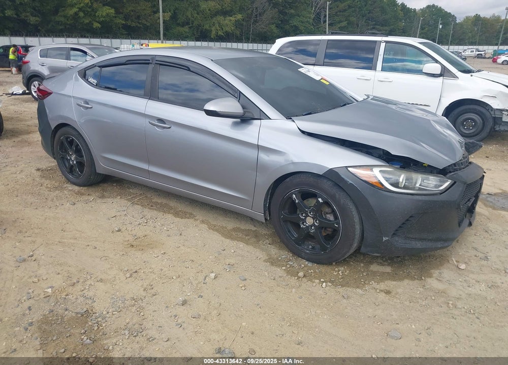 2017 HYUNDAI ELANTRA SE VIN: 5NPD74LF8HH126688