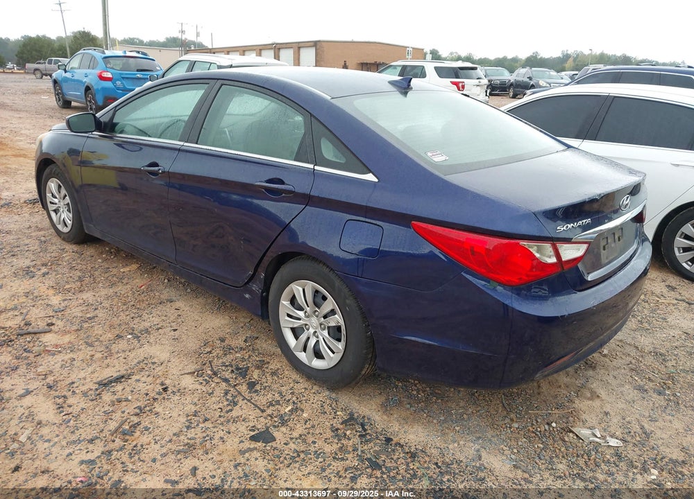 2012 HYUNDAI SONATA GLS PZEV VIN: 5NPEB4AC4CH334426
