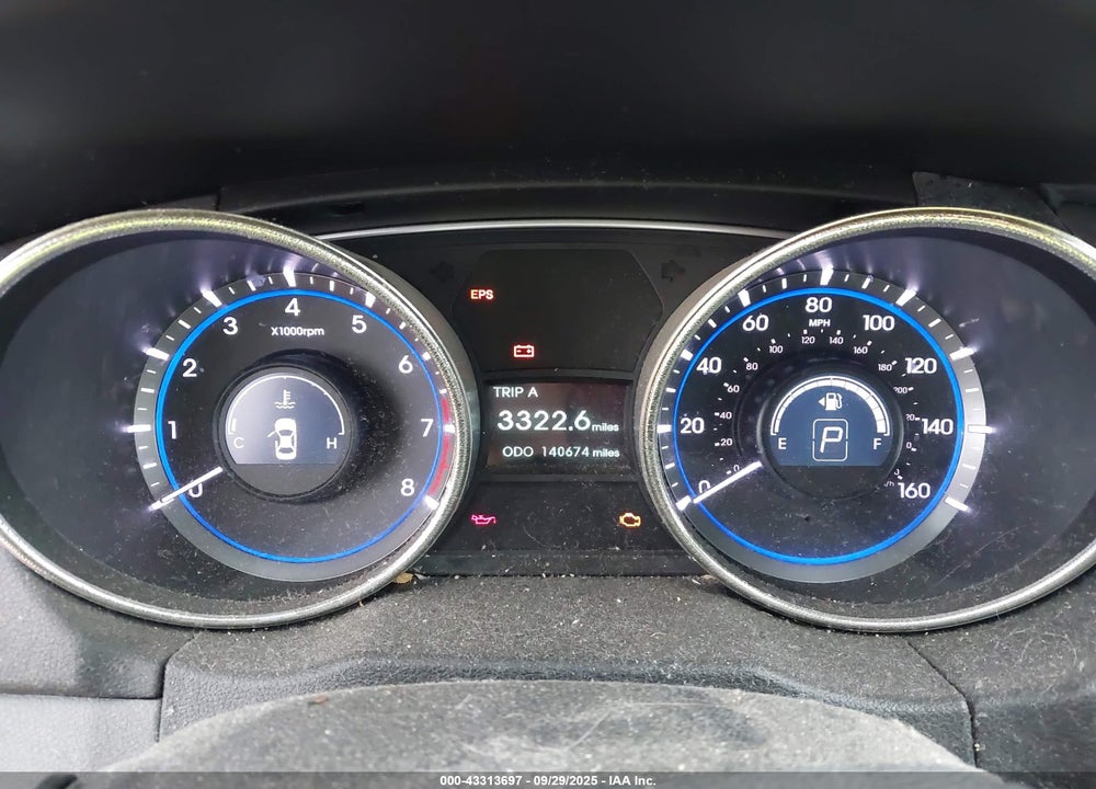 2012 HYUNDAI SONATA GLS PZEV VIN: 5NPEB4AC4CH334426