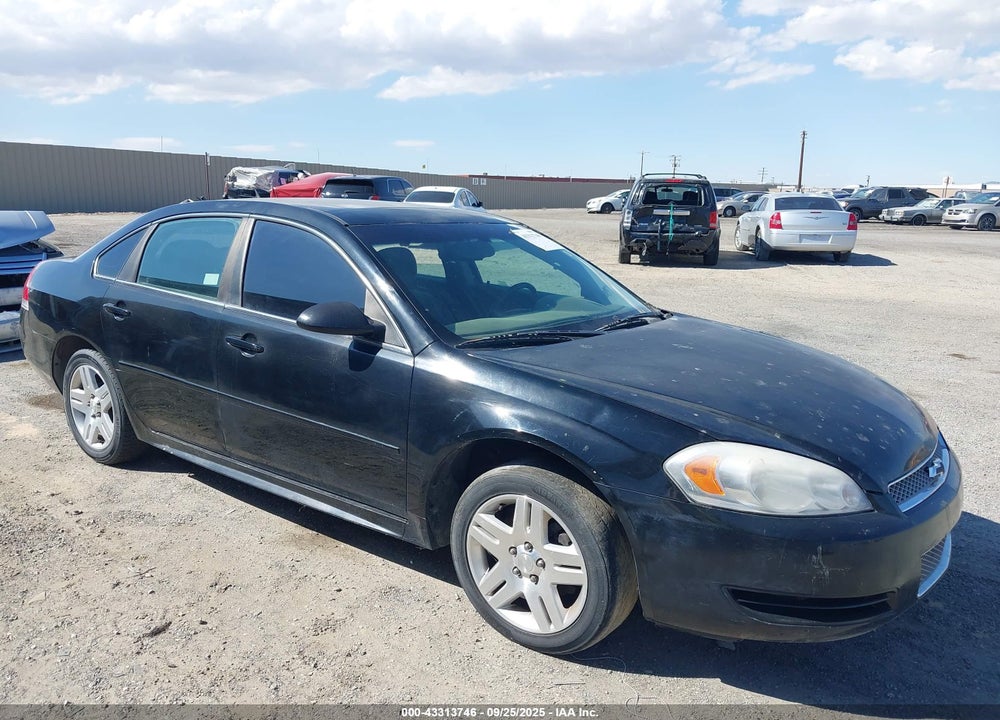 2013 CHEVROLET IMPALA LT VIN: 2G1WG5E3XD1160976