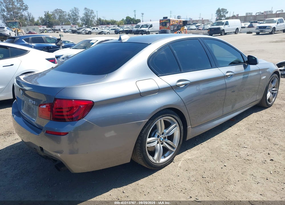 2013 BMW 5 SERIES VIN: WBAFR7C53DC826715