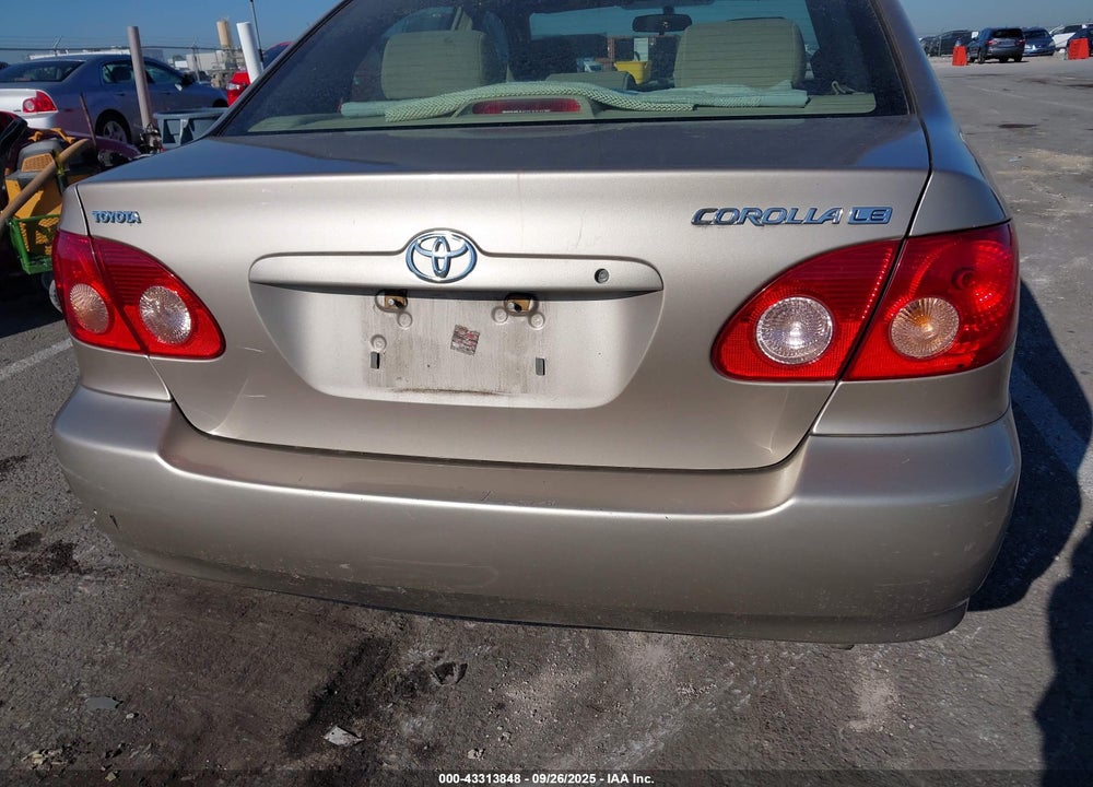 2005 TOYOTA COROLLA LE VIN: 1NXBR32E05Z366996