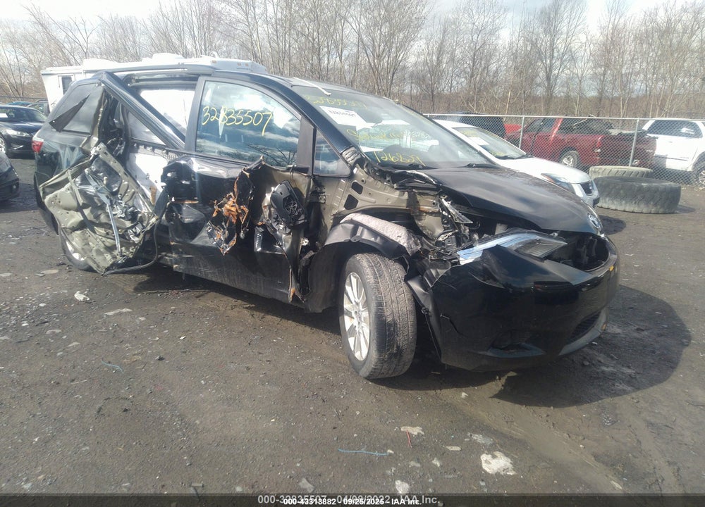 2015 TOYOTA SIENNA LE 7 PASSENGER VIN: 5TDJK3DC0FS120875