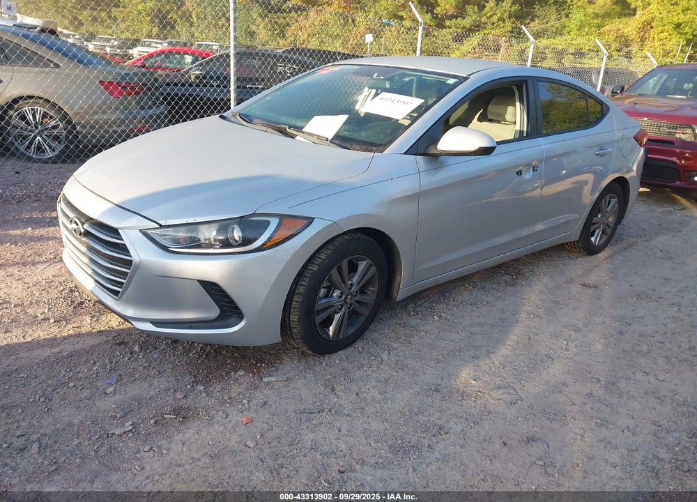 2018 HYUNDAI ELANTRA VIN: KMHD84LF7JU613790