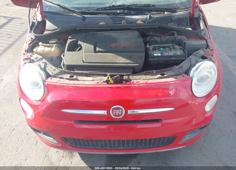 2013 FIAT 500 VIN: 3C3CFFBR6DT739784