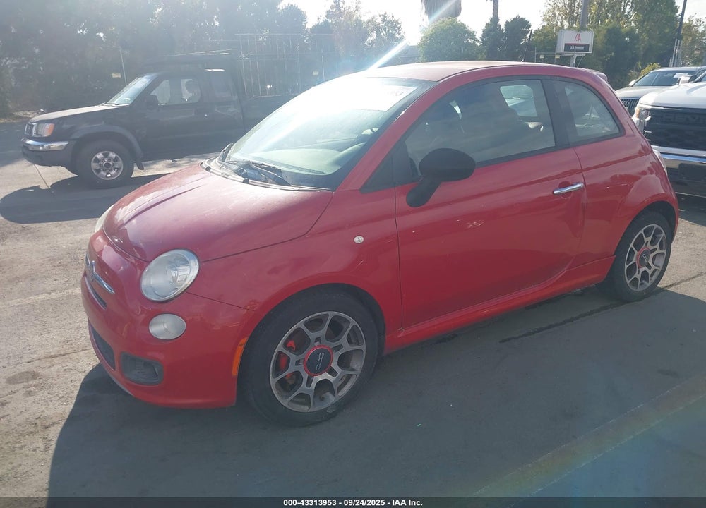 2013 FIAT 500 VIN: 3C3CFFBR6DT739784