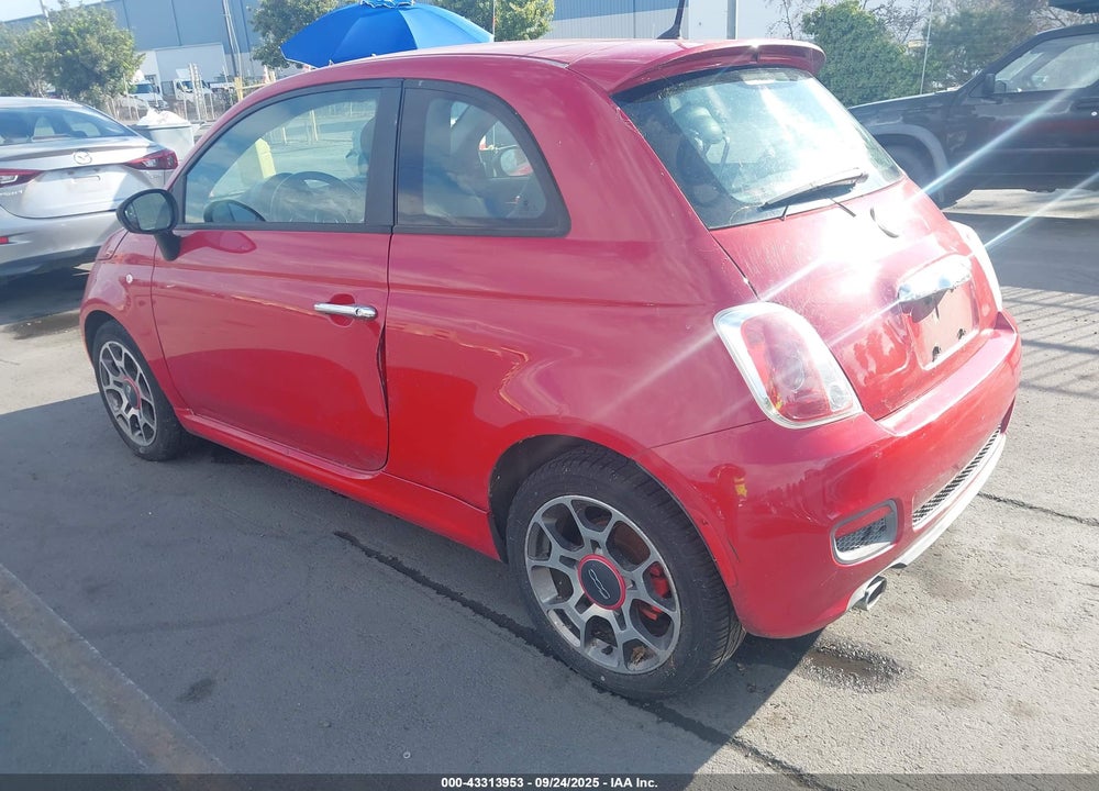 2013 FIAT 500 VIN: 3C3CFFBR6DT739784