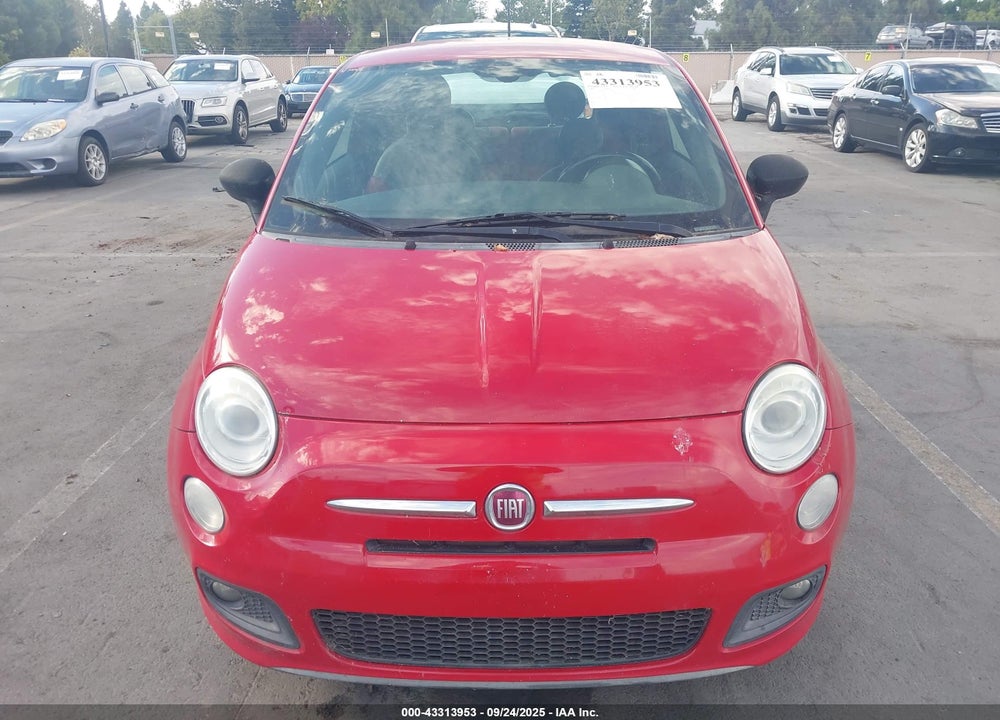 2013 FIAT 500 VIN: 3C3CFFBR6DT739784
