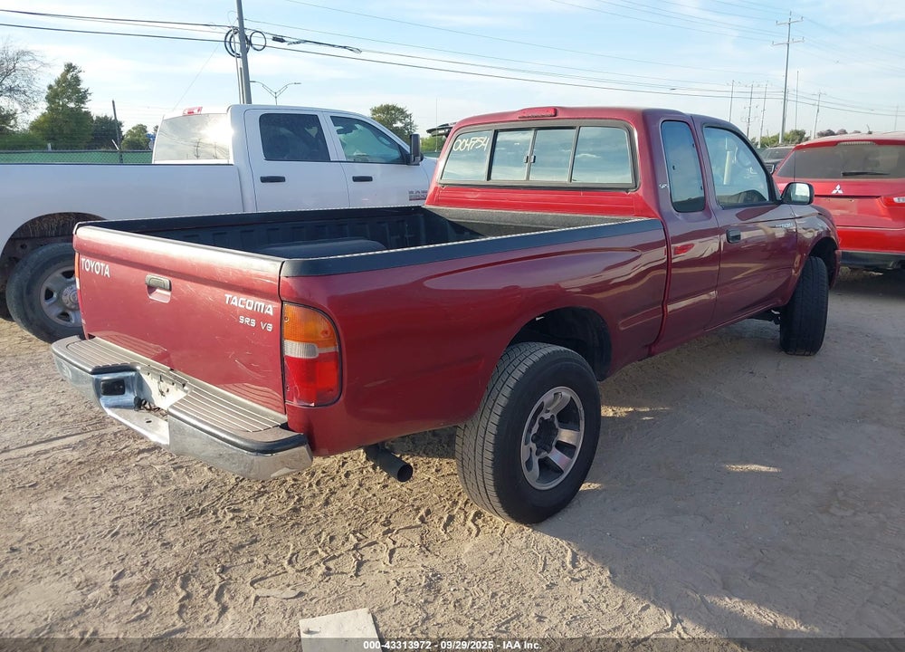 1998 TOYOTA TACOMA BASE V6 VIN: 4TAWN72N7WZ004754