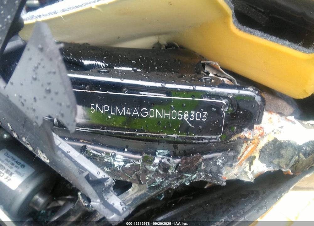 2022 HYUNDAI ELANTRA SEL VIN: 5NPLM4AG0NH058303