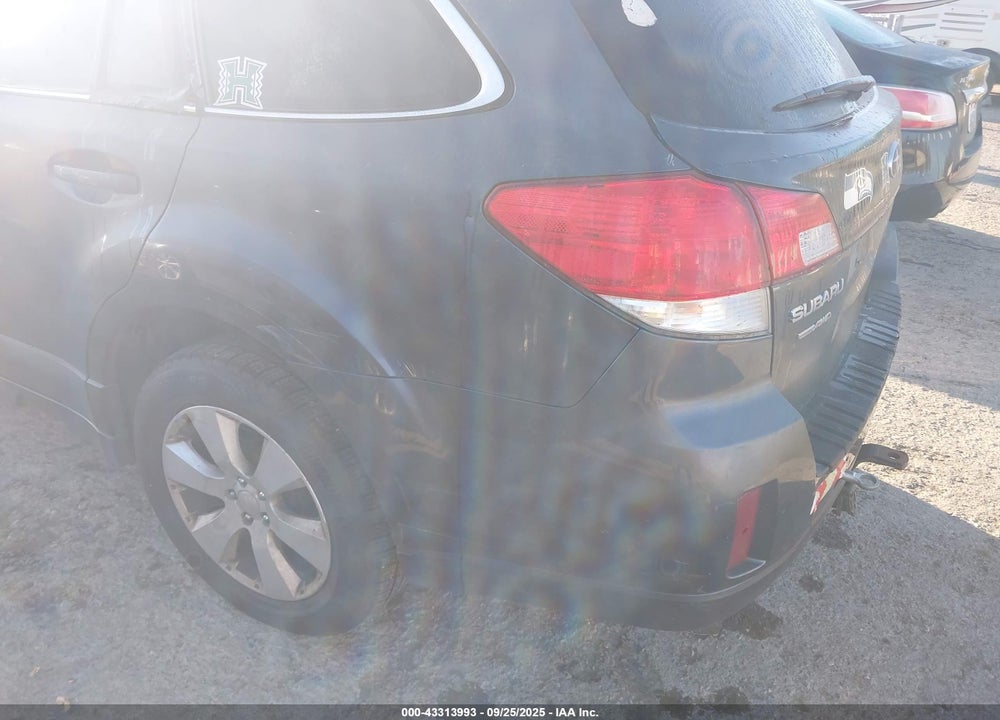 2012 SUBARU OUTBACK VIN: 4S4BRBCC0C3287631