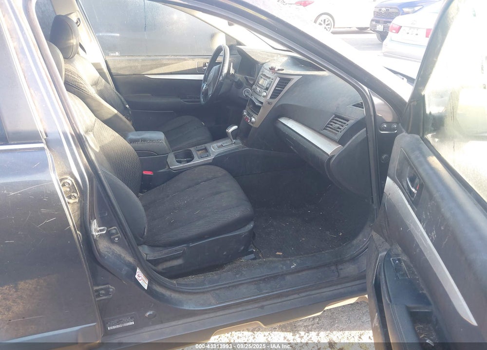 2012 SUBARU OUTBACK VIN: 4S4BRBCC0C3287631