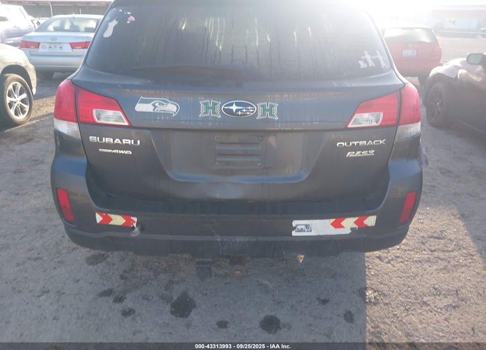 2012 SUBARU OUTBACK VIN: 4S4BRBCC0C3287631