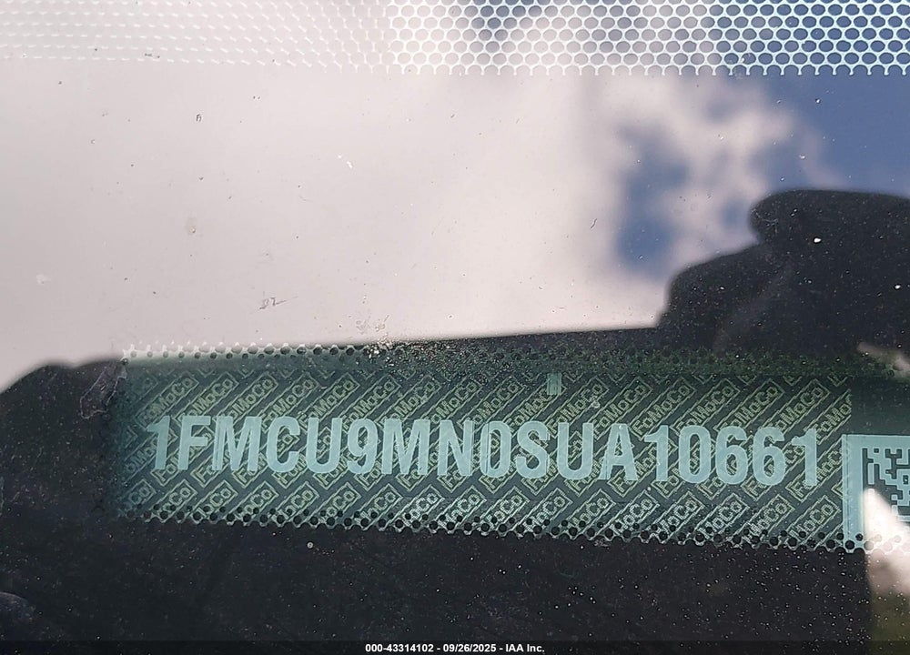2025 FORD ESCAPE VIN: 1FMCU9MN0SUA10661