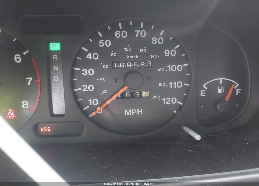 1998 ISUZU RODEO LS/S VIN: 4S2CM58W1W4305004