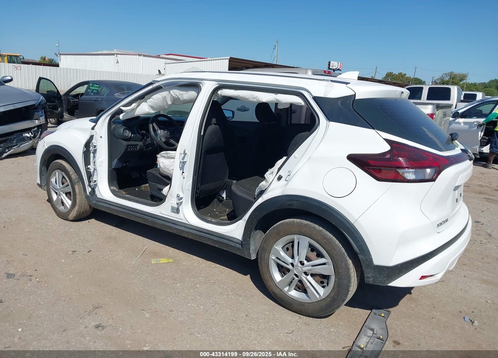 2022 NISSAN KICKS S XTRONIC CVT VIN: 3N1CP5BV9NL505109