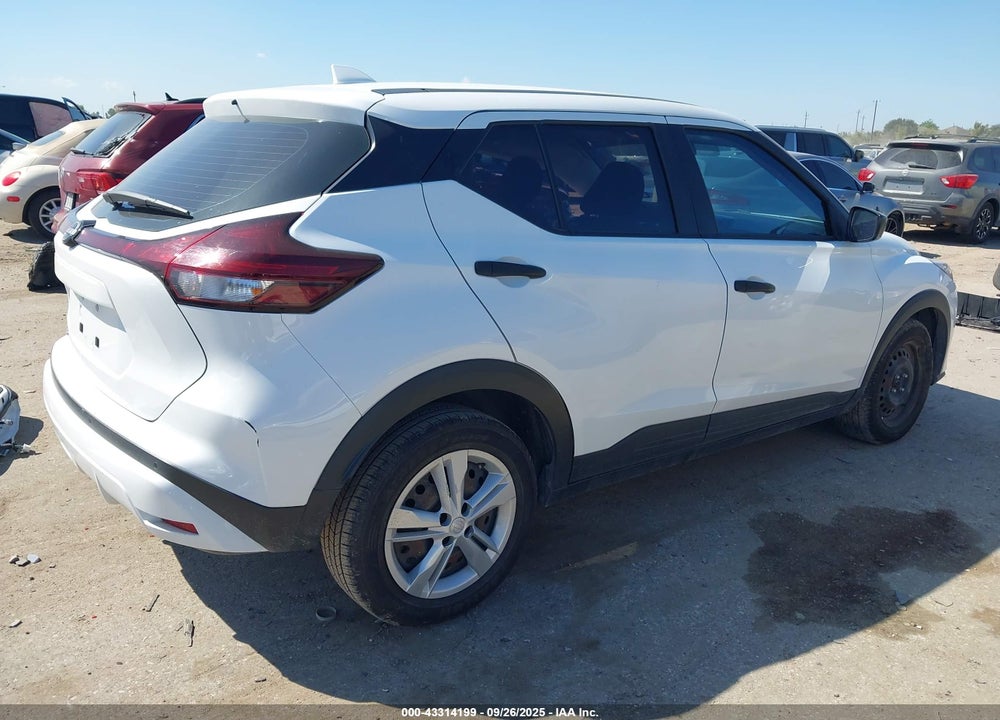 2022 NISSAN KICKS S XTRONIC CVT VIN: 3N1CP5BV9NL505109