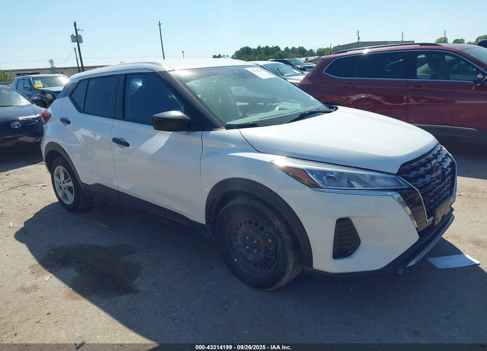 2022 NISSAN KICKS S XTRONIC CVT VIN: 3N1CP5BV9NL505109