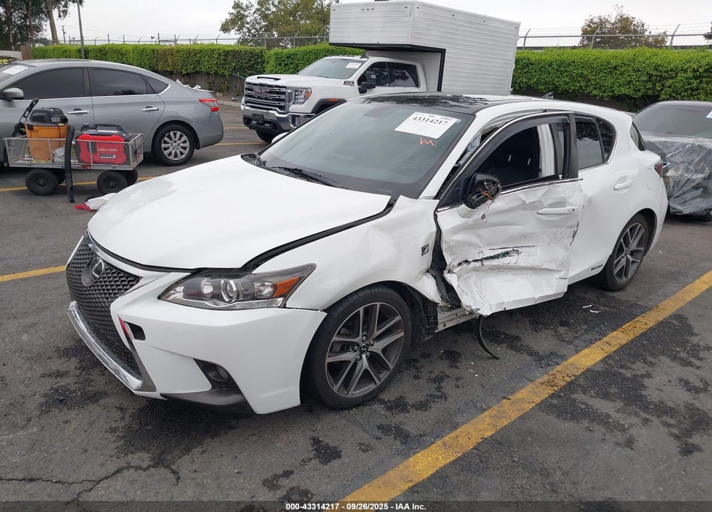 2017 LEXUS CT 200H VIN: JTHKD5BH1H2298389