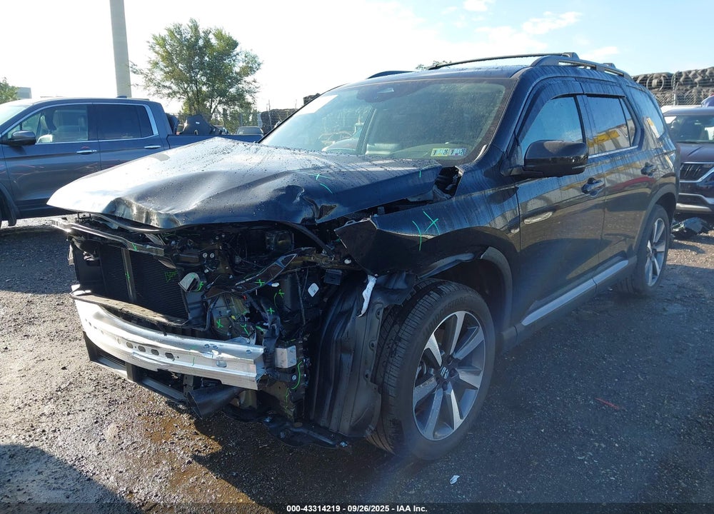 2025 HONDA PILOT ELITE VIN: 5FNYG1H80SB145414