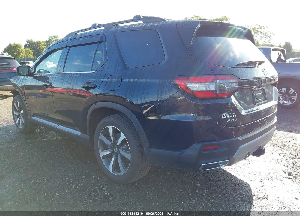 2025 HONDA PILOT ELITE VIN: 5FNYG1H80SB145414