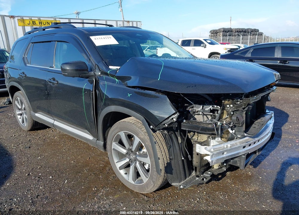 2025 HONDA PILOT ELITE VIN: 5FNYG1H80SB145414