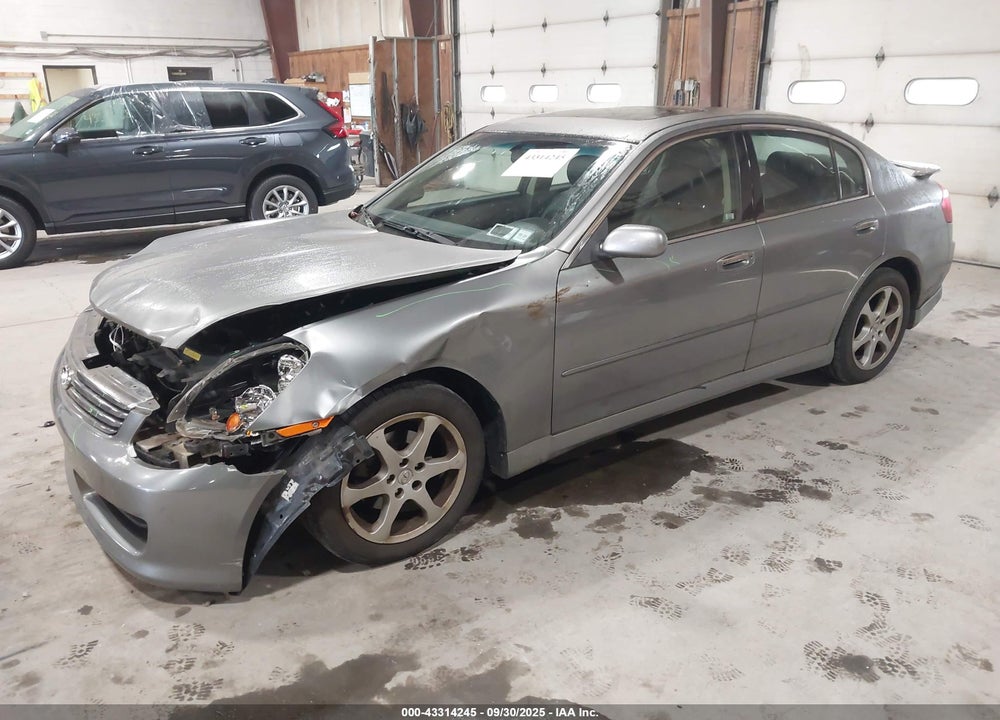 2004 INFINITI G35X VIN: JNKCV51F34M704737